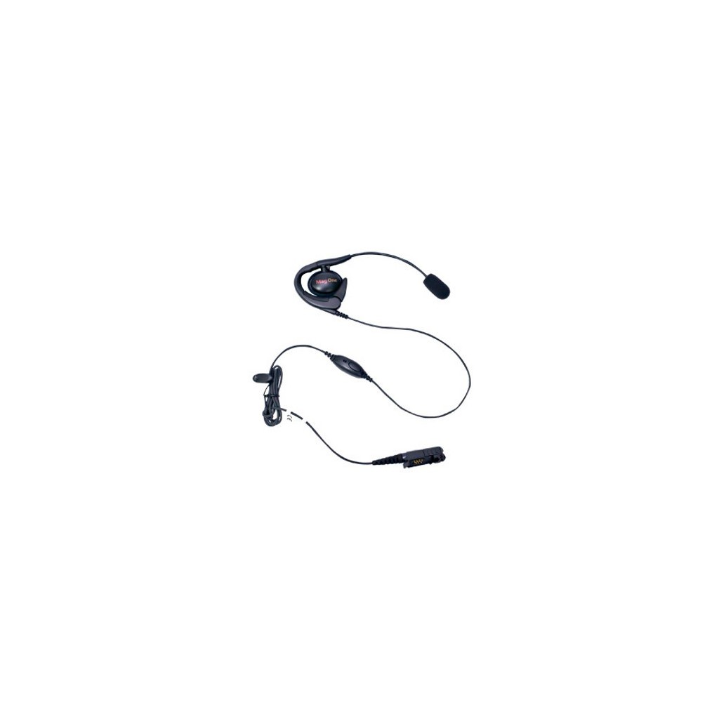 Écouteur Mag One - Écouteur avec microphone & PTT pour séries DP2000, DP3441, DP3441e et DP3661e - 