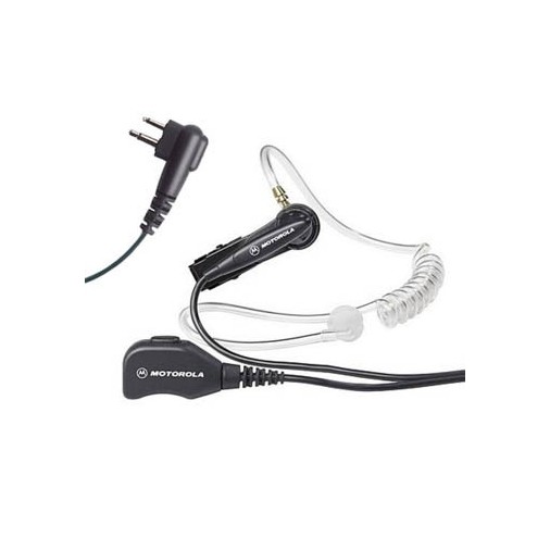 Micro-oreillette discrète - Micro-oreillette noire avec tube acoustique pour les gammes de talkies CP, DP1400 et P100. - Micro-oreillette discrète