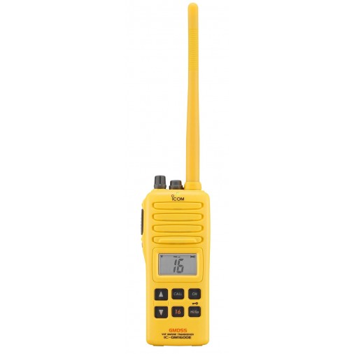 IC-GM1600E - Portatif analogique VHF conforme à la réglementation GMDSS (MED), conçu pour la marine. - IC-GM1600E