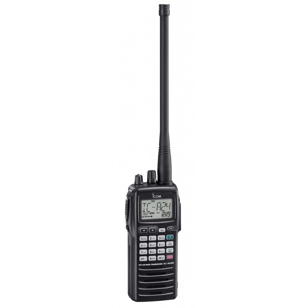 IC-A24E - Considérée comme la référence des communications sol / air, cette radio combine à la fois fiabilité, simplicité d’utilisation et fonctionnalités avancée... - IC-A24E