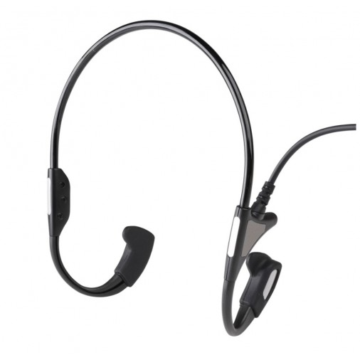 Micro casque ultra-léger - Micro casque ultra-léger pour les gammes de talkies CP, DP1400 et P100. 
 Le son est transmis par conduction osseuse ce qui permet de ne pas couvrir ... - Micro casque ultra-léger